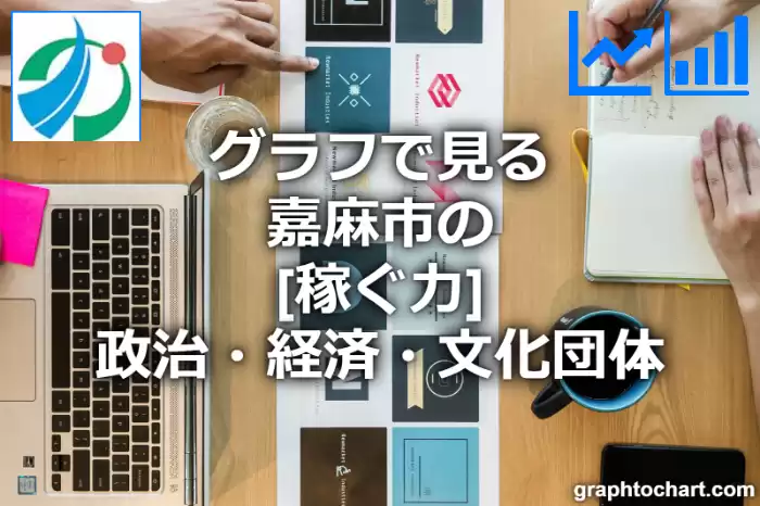 グラフで見る嘉麻市の政治・経済・文化団体の「稼ぐ力」は高い？低い？(推移グラフと比較)