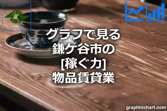 グラフで見る鎌ケ谷市の物品賃貸業の「稼ぐ力」は高い？低い？(推移グラフと比較)