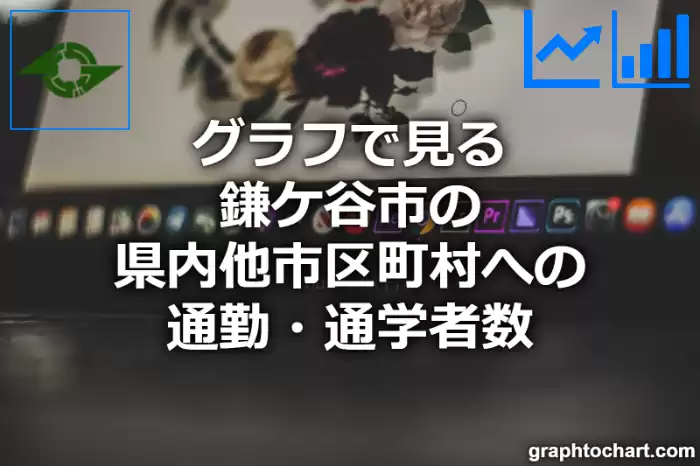 グラフで見る鎌ケ谷市の県内他市区町村への通勤・通学者数は多い？少い？(推移グラフと比較)