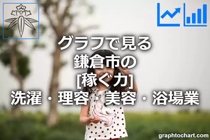グラフで見る鎌倉市の洗濯・理容・美容・浴場業の「稼ぐ力」は高い？低い？(推移グラフと比較)