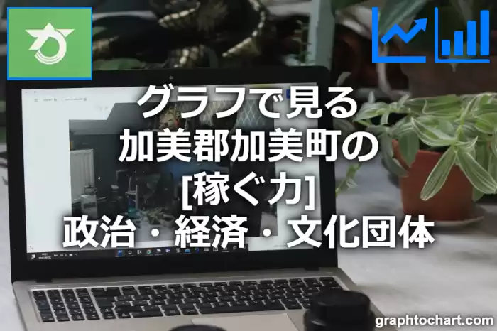 グラフで見る加美郡加美町の政治・経済・文化団体の「稼ぐ力」は高い？低い？(推移グラフと比較)