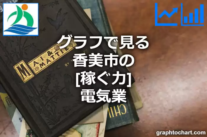 グラフで見る香美市の電気業の「稼ぐ力」は高い？低い？(推移グラフと比較)