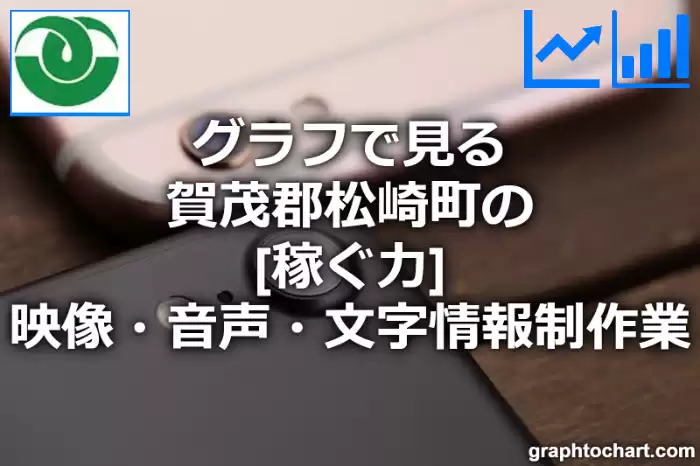 グラフで見る賀茂郡松崎町の映像・音声・文字情報制作業の「稼ぐ力」は高い？低い？(推移グラフと比較)