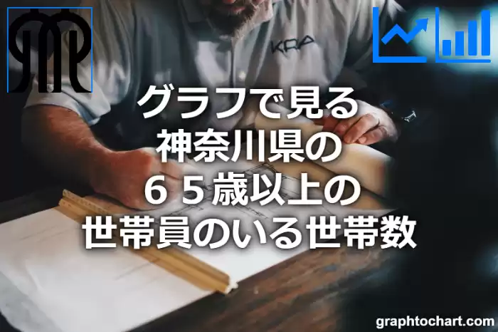 グラフで見る神奈川県の６５歳以上の世帯員のいる世帯数は多い？少い？(推移グラフと比較)