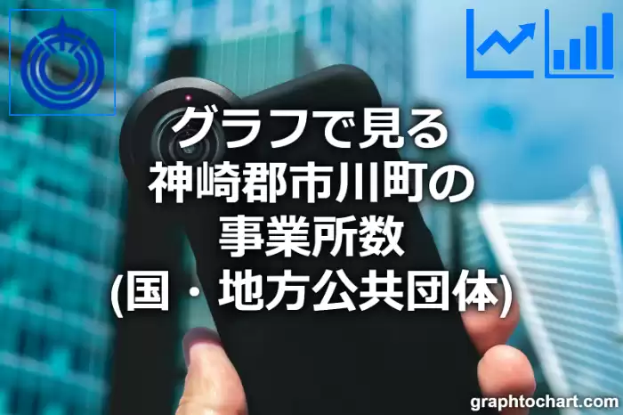 グラフで見る神崎郡市川町の事業所数（国・地方公共団体）は多い？少い？(推移グラフと比較)