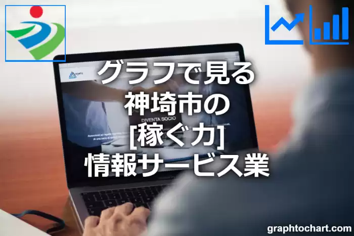 グラフで見る神埼市の情報サービス業の「稼ぐ力」は高い？低い？(推移グラフと比較)