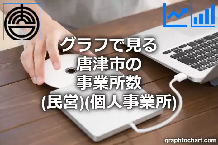 グラフで見る唐津市の事業所数（民営）（個人事業所）は多い？少い？(推移グラフと比較)