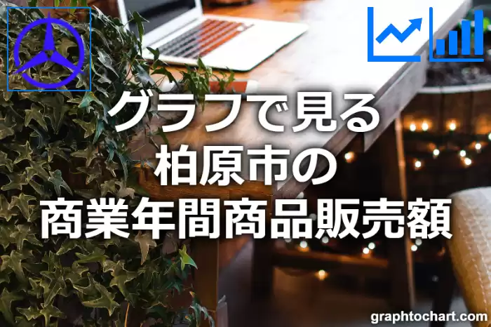 グラフで見る柏原市の商業年間商品販売額は高い？低い？(推移グラフと比較)