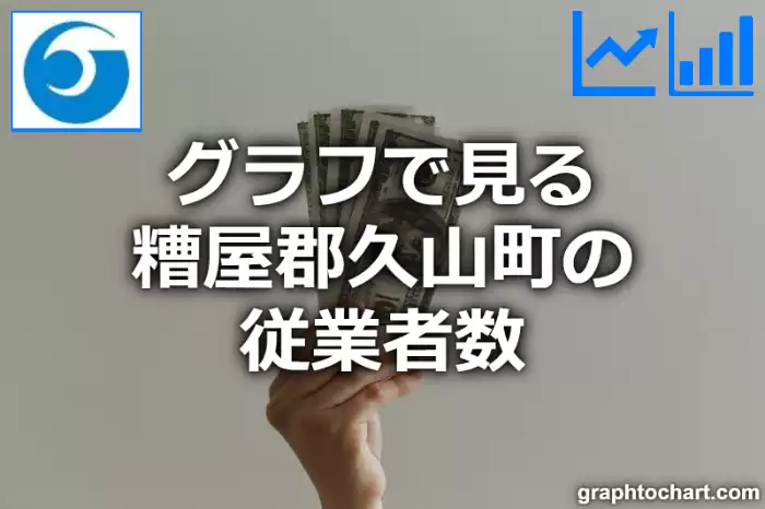 グラフで見る糟屋郡久山町の従業者数は多い？少い？(推移グラフと比較)