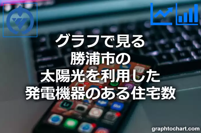 グラフで見る勝浦市の太陽光を利用した発電機器のある住宅数は多い？少い？(推移グラフと比較)