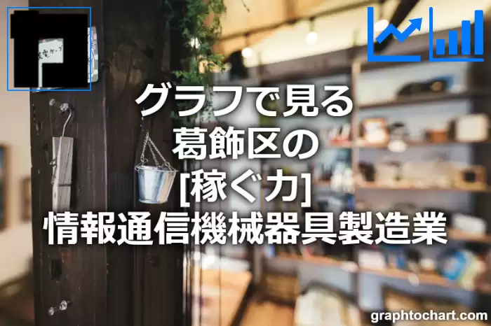 グラフで見る葛飾区の情報通信機械器具製造業の「稼ぐ力」は高い？低い？(推移グラフと比較)