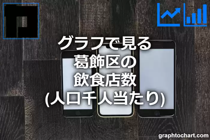 グラフで見る葛飾区の飲食店数（人口千人当たり）は多い？少い？(推移グラフと比較)