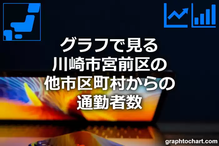 グラフで見る川崎市宮前区の他市区町村からの通勤者数は多い？少い？(推移グラフと比較)