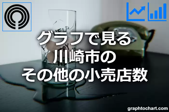 グラフで見る川崎市のその他の小売店数は多い？少い？(推移グラフと比較)