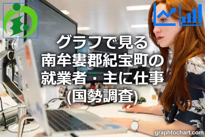 グラフで見る南牟婁郡紀宝町の就業者・主に仕事は多い？少い？(推移グラフと比較)