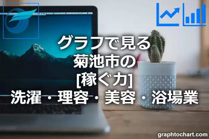 グラフで見る菊池市の洗濯・理容・美容・浴場業の「稼ぐ力」は高い？低い？(推移グラフと比較)