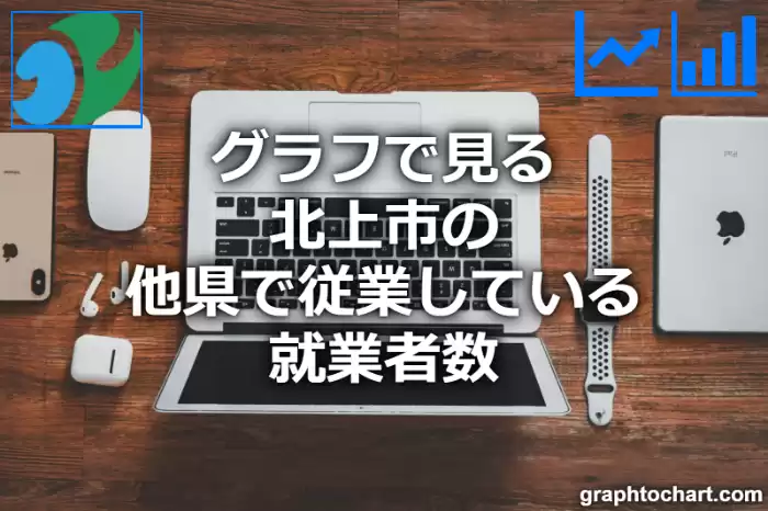 グラフで見る北上市の他県で従業している就業者数は多い？少い？(推移グラフと比較)