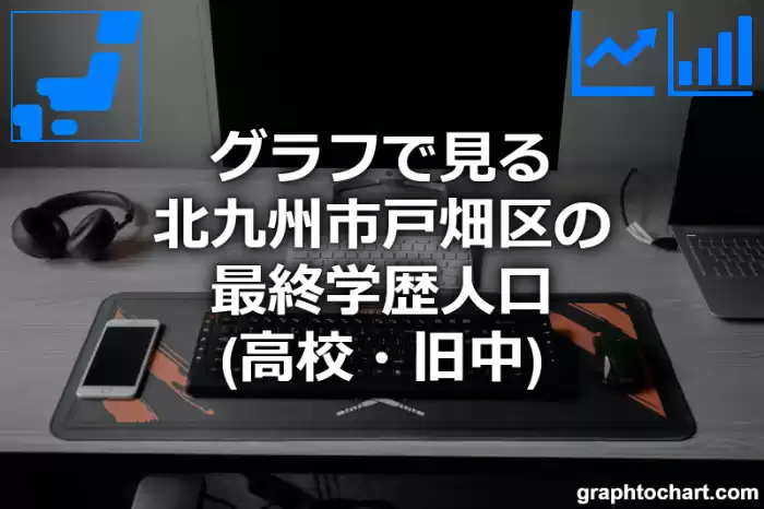 グラフで見る北九州市戸畑区の最終学歴人口（高校・旧中）は多い？少い？(推移グラフと比較)