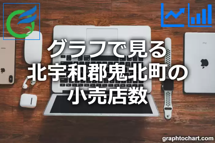 グラフで見る北宇和郡鬼北町の小売店数は多い？少い？(推移グラフと比較)