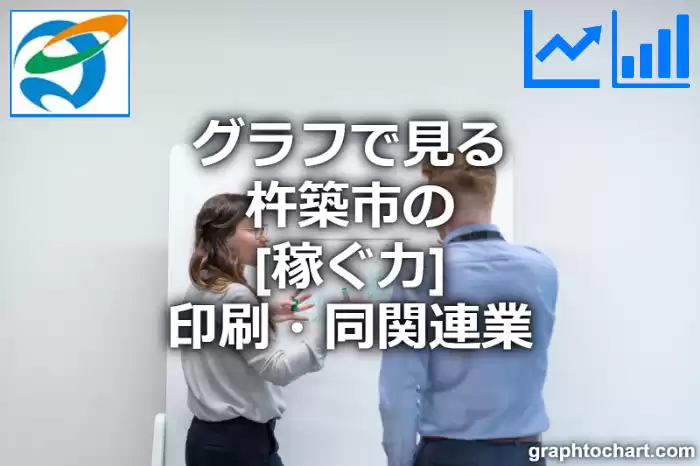 グラフで見る杵築市の印刷・同関連業の「稼ぐ力」は高い？低い？(推移グラフと比較)