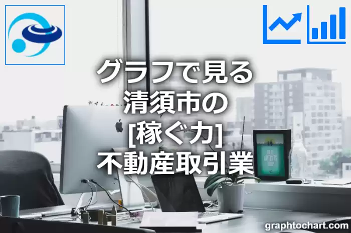 グラフで見る清須市の不動産取引業の「稼ぐ力」は高い？低い？(推移グラフと比較)