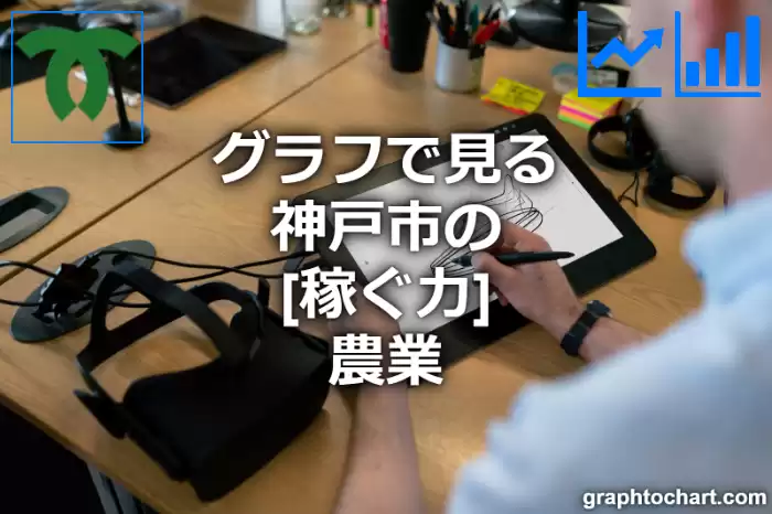 グラフで見る神戸市の農業の「稼ぐ力」は高い？低い？(推移グラフと比較)