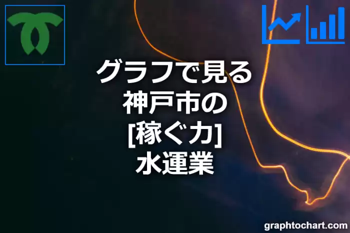 グラフで見る神戸市の水運業の「稼ぐ力」は高い？低い？(推移グラフと比較)