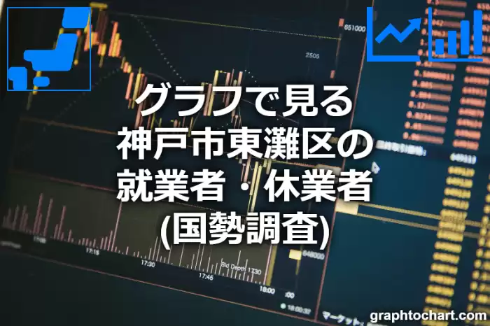グラフで見る神戸市東灘区の就業者・休業者は多い？少い？(推移グラフと比較)