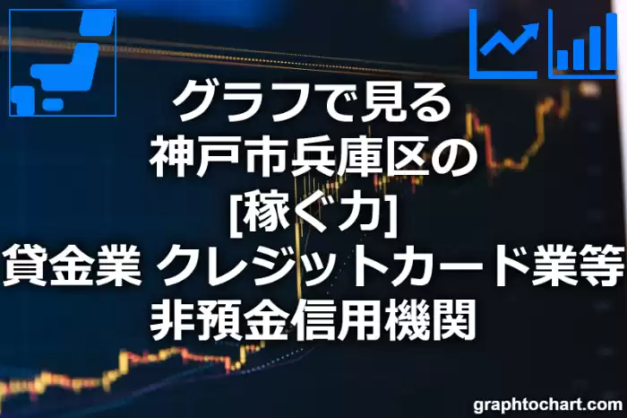 グラフで見る神戸市兵庫区の貸金業，クレジットカード業等非預金信用機関の「稼ぐ力」は高い？低い？(推移グラフと比較)