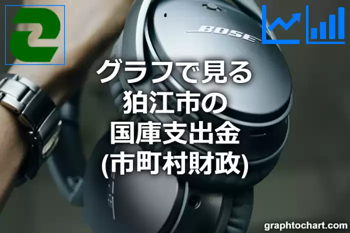 グラフで見る狛江市の国庫支出金は高い？低い？(推移グラフと比較)