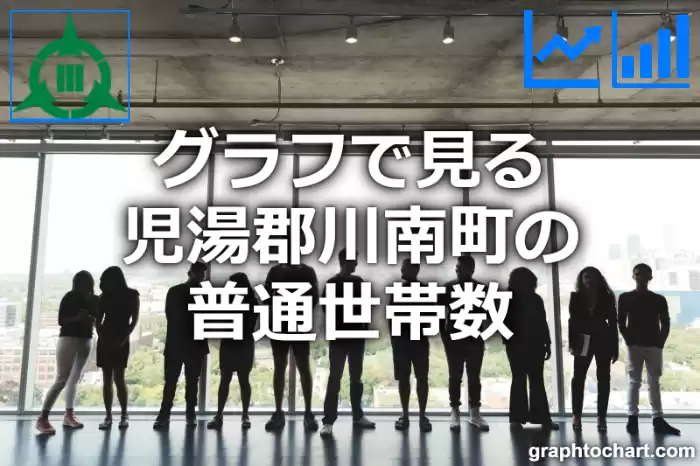 グラフで見る児湯郡川南町の普通世帯数は多い？少い？(推移グラフと比較)