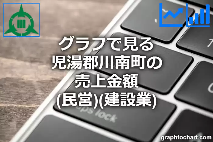 グラフで見る児湯郡川南町の建設業の売上金額（民営）は高い？低い？(推移グラフと比較)