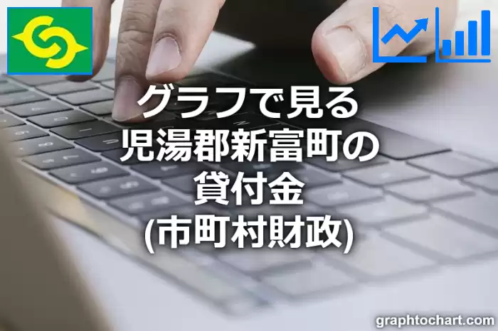 グラフで見る児湯郡新富町の貸付金は高い？低い？(推移グラフと比較)