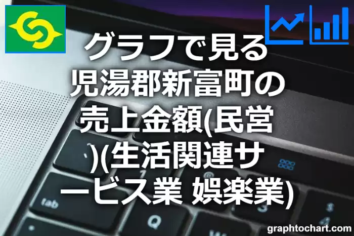 グラフで見る児湯郡新富町の生活関連サービス業，娯楽業の売上金額（民営）は高い？低い？(推移グラフと比較)