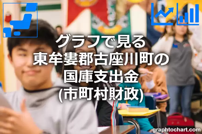 グラフで見る東牟婁郡古座川町の国庫支出金は高い？低い？(推移グラフと比較)