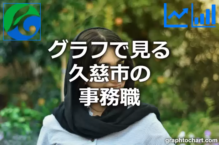 グラフで見る久慈市の事務職は多い？少い？(推移グラフと比較)