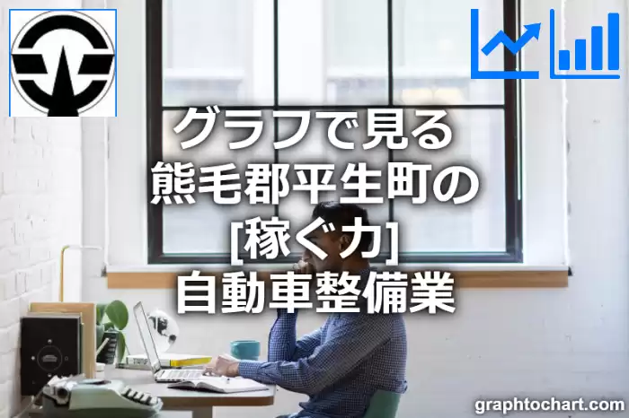 グラフで見る熊毛郡平生町の自動車整備業の「稼ぐ力」は高い？低い？(推移グラフと比較)