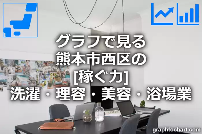 グラフで見る熊本市西区の洗濯・理容・美容・浴場業の「稼ぐ力」は高い？低い？(推移グラフと比較)
