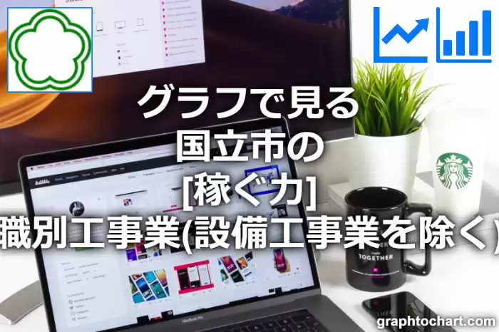 グラフで見る国立市の職別工事業（設備工事業を除く）の「稼ぐ力」は高い？低い？(推移グラフと比較)