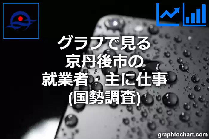 グラフで見る京丹後市の就業者・主に仕事は多い？少い？(推移グラフと比較)