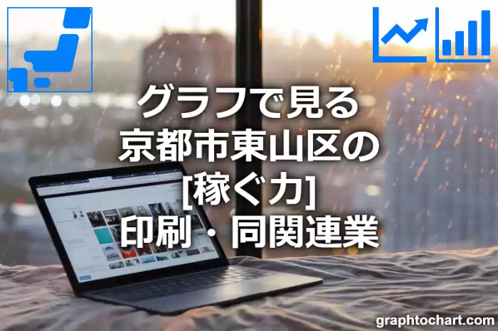 グラフで見る京都市東山区の印刷・同関連業の「稼ぐ力」は高い？低い？(推移グラフと比較)