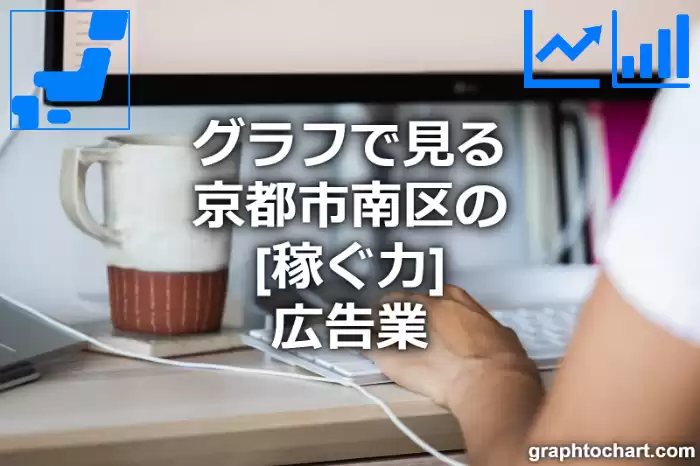 グラフで見る京都市南区の広告業の「稼ぐ力」は高い？低い？(推移グラフと比較)