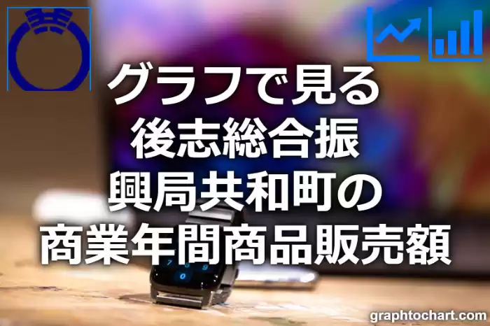 グラフで見る後志総合振興局共和町の商業年間商品販売額は高い？低い？(推移グラフと比較)