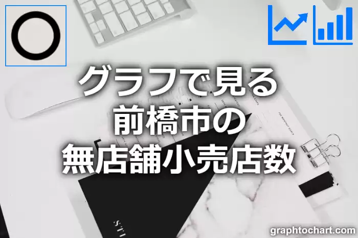 グラフで見る前橋市の無店舗小売店数は多い？少い？(推移グラフと比較)