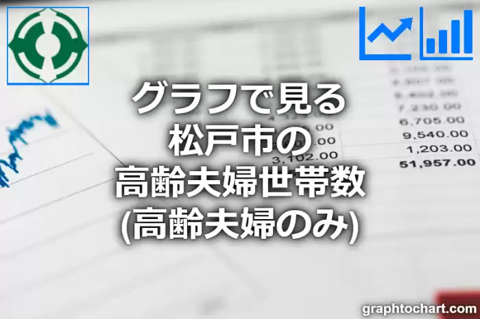 グラフで見る松戸市の高齢夫婦世帯数（高齢夫婦のみ）は多い？少い？(推移グラフと比較)
