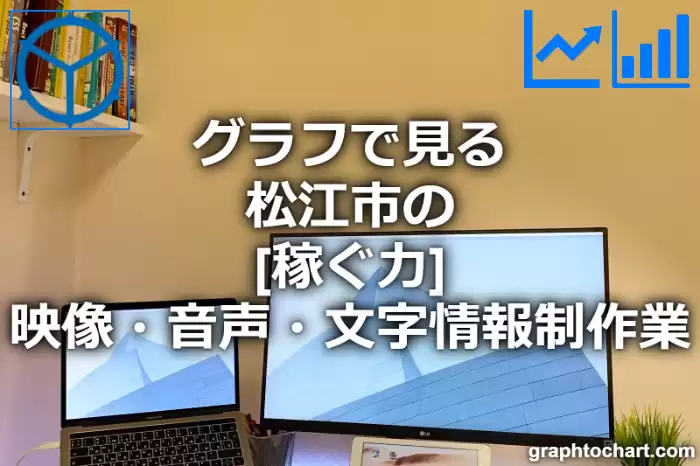 グラフで見る松江市の映像・音声・文字情報制作業の「稼ぐ力」は高い？低い？(推移グラフと比較)