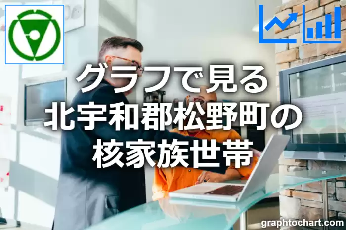 グラフで見る北宇和郡松野町の核家族世帯は多い？少い？(推移グラフと比較)