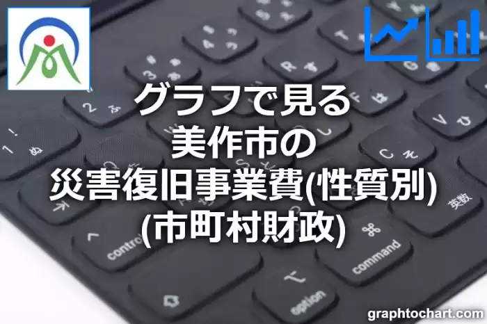 グラフで見る美作市の災害復旧事業費（性質別）は高い？低い？(推移グラフと比較)