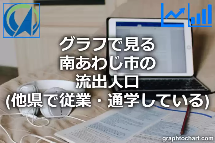 グラフで見る南あわじ市の流出人口（他県で従業・通学している人口）は多い？少い？(推移グラフと比較)