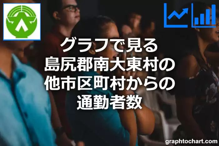 グラフで見る島尻郡南大東村の他市区町村からの通勤者数は多い？少い？(推移グラフと比較)